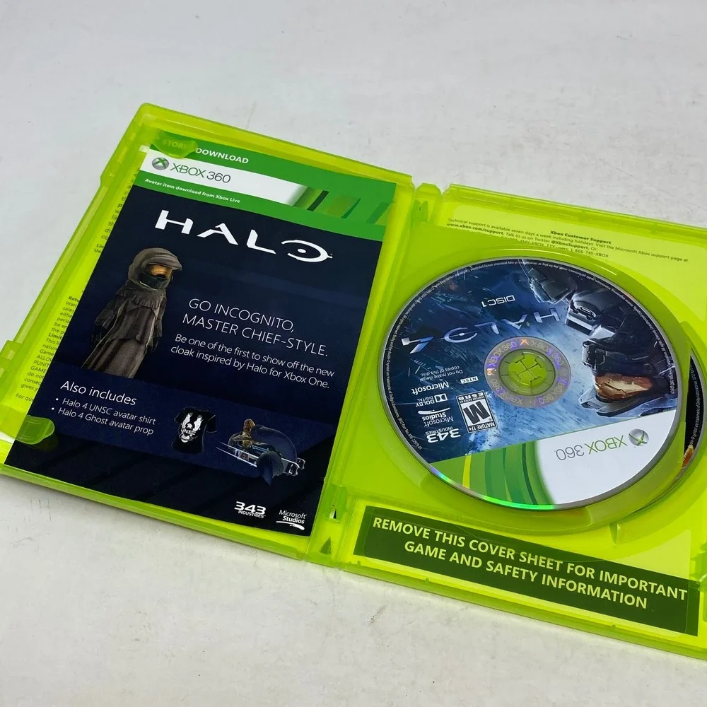 Halo 4 Game of the Year Edition Xbox 360 Microsoft 2013 Complete 2-Disc Set